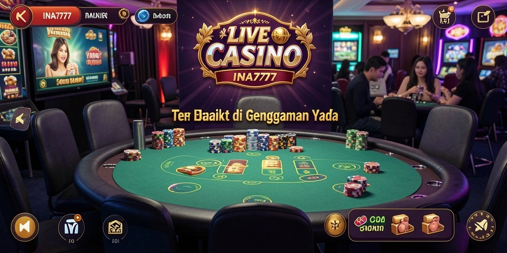 Gameplay Live Casino yang menarik dan interaktif di INA777.