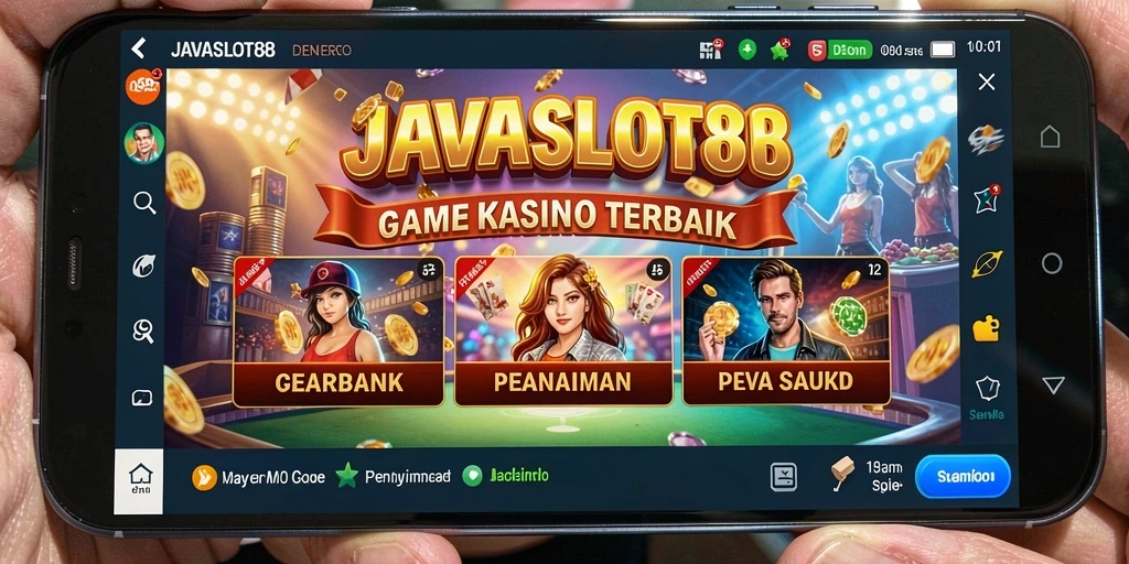 Tampilan gameplay menarik dari JAVASLOT88 dengan grafis dan animasi yang memukau.