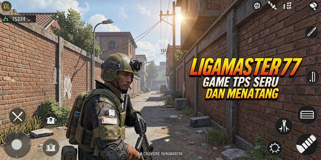 Gameplay LIGAMASTER77 yang menegangkan dalam aksi TPS.