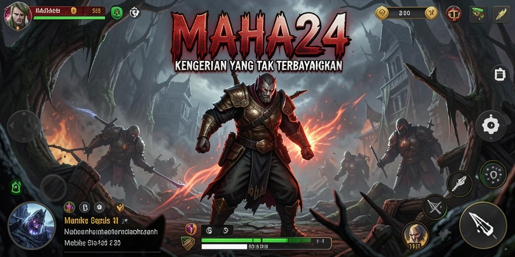 Gameplay menegangkan di dunia kegelapan dan monster mengerikan.