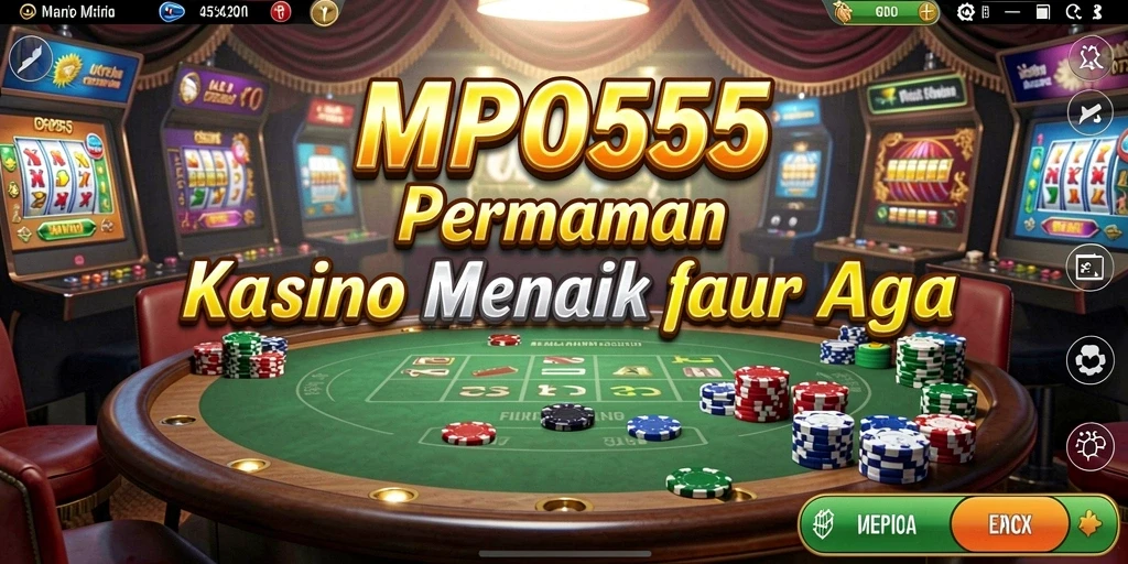 Screenshot utama MPO555 memperlihatkan aksi seru permainan Kasino yang mengasyikkan.