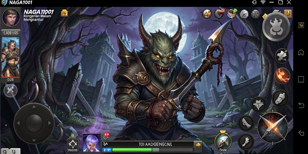 Tampilan Gameplay Menegangkan di NAGA1001.