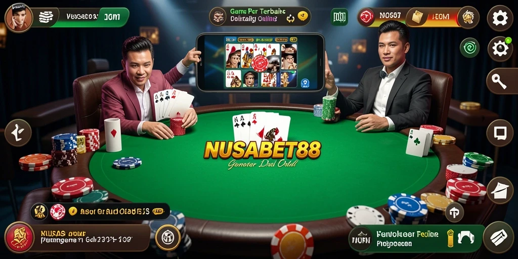 Tampilan gameplay NUSABET88 yang menarik dan mendebarkan.