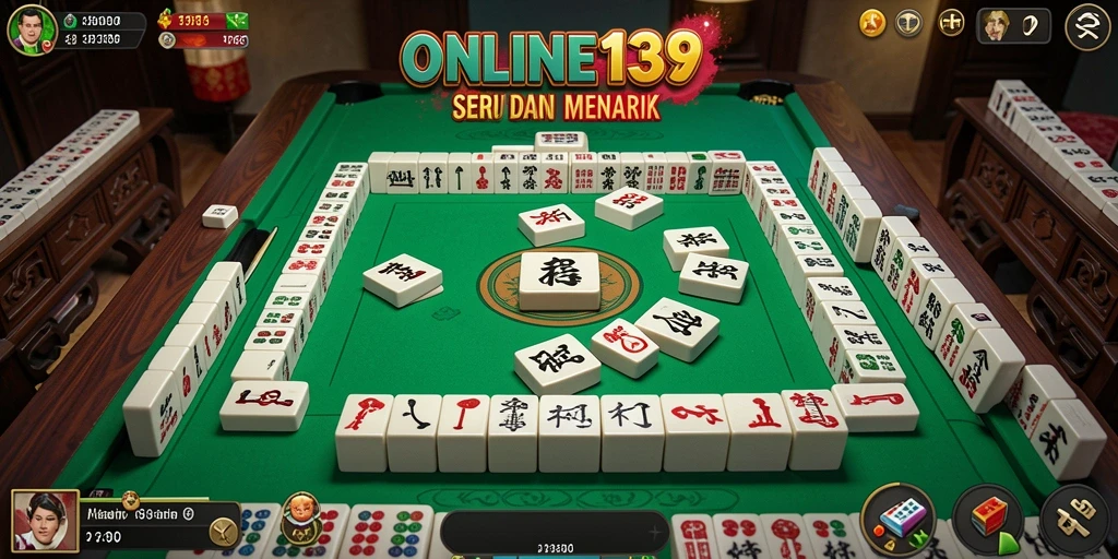 Screenshot ONLINE138 menampilkan gameplay Mahjong yang seru dan menantang.