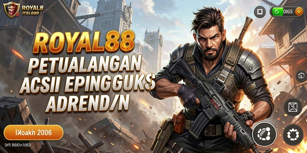 Tampilan gameplay mendebarkan dalam ROYAL88, aksi tidak terhenti.
