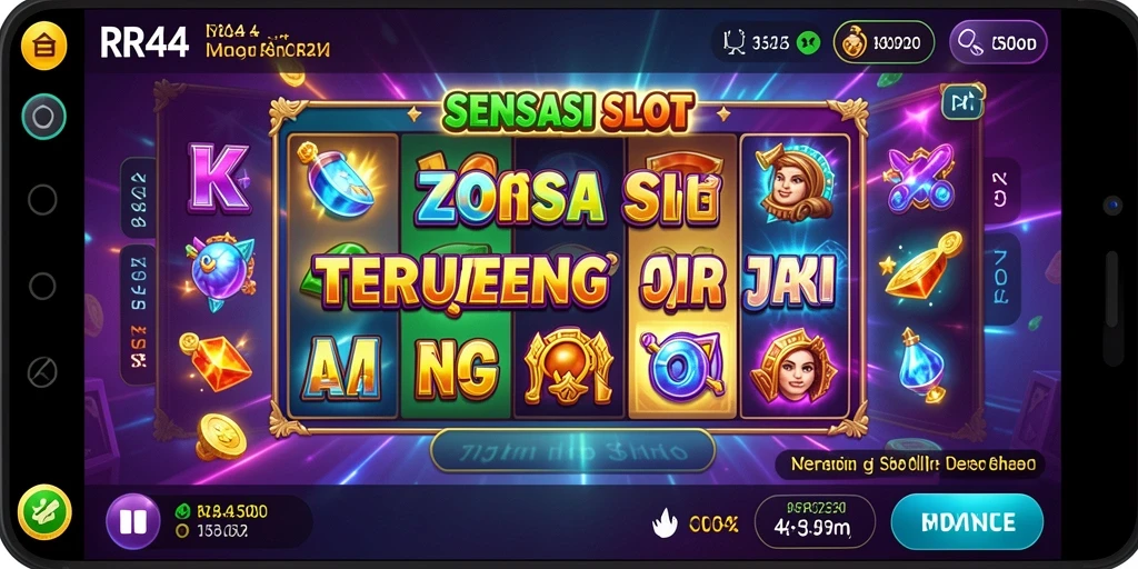 Screenshot gameplay RR44 yang menunjukkan pengalaman bermain Slot yang mengasyikkan.