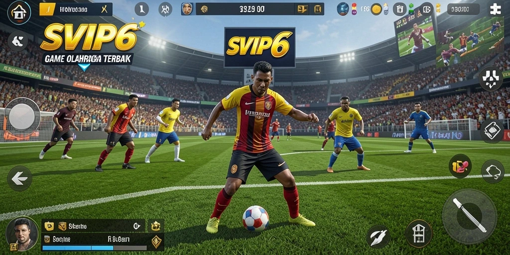 Gameplay menarik dari SVIP6 yang menampilkan aksi olahraga dinamis.
