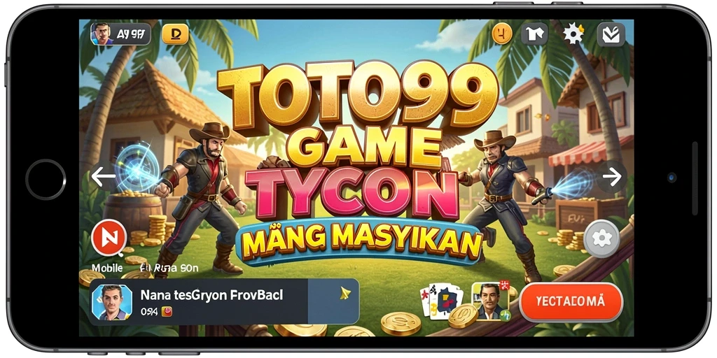 Screenshot gameplay TOTO99 menampilkan suasana bisnis yang kompetitif.
