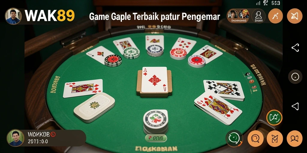 Gameplay seru dan interaktif dari WAK89.